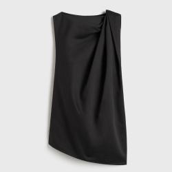 Totême TOTEME 女式时尚纯色扭肩无袖上衣