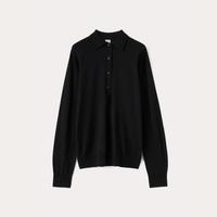 Totême TOTEME 女式温柔气质暖色羊毛翻领针织衫