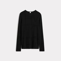 Totême TOTEME 女士修身V领纯色针织长袖上衣