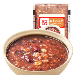 西贝 莜面村 燕麦八宝粥/馅饼/米糕/贝果/肉夹馍等（十几种早餐任选10）