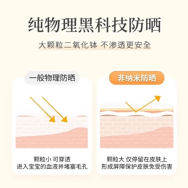  Mongdies 纯物理防紫外线 儿童防晒棒