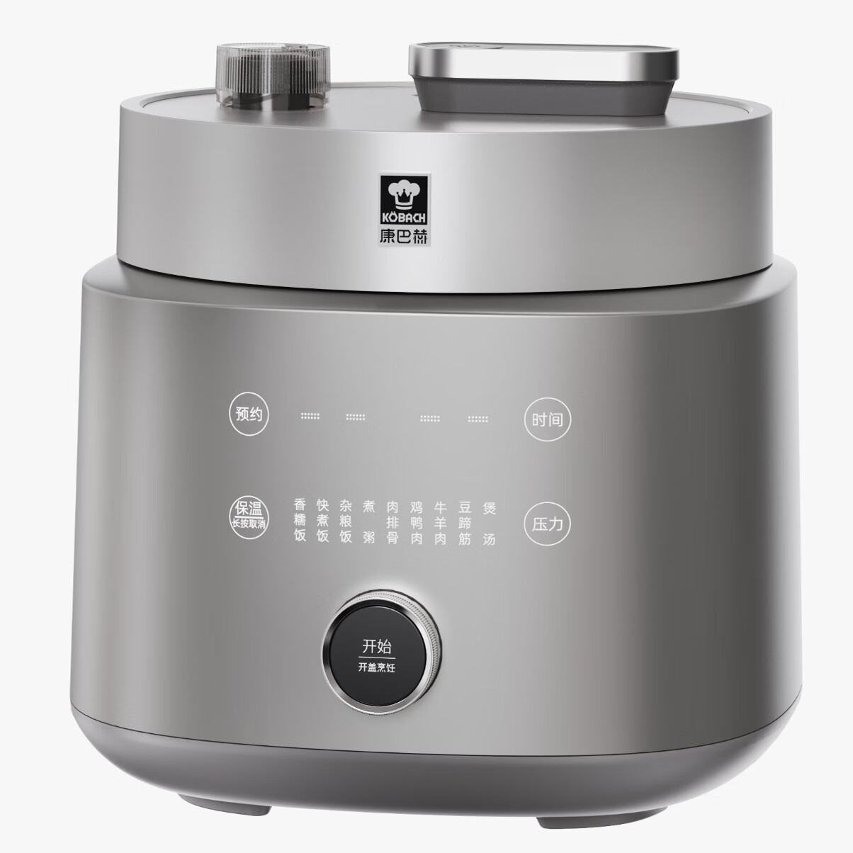 康巴赫 KY-40FC02B 纯钛内胆 钛金色 4L 电压力锅