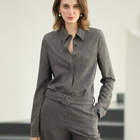 COCOBELLA 英伦风 女士长袖衬衫 SR1C