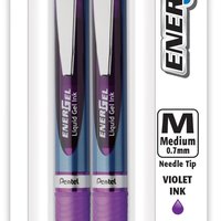 派通（Pentel ）派通 中性笔 0.7mm 可伸缩 purple