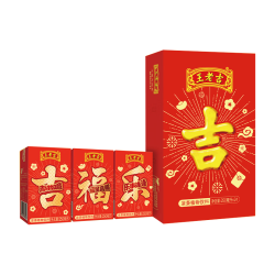 王老吉 凉茶250ml*24盒绿盒吉庆装 草本植物降火饮料 聚餐礼盒送礼