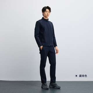 Rapido雳霹道25年秋冬男运动加绒抗静电立领夹克外套CN5976G06 藏青色 2XL 185/100A