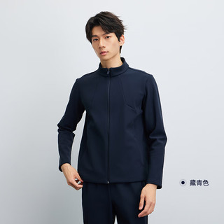 Rapido雳霹道25年秋冬男运动加绒抗静电立领夹克外套CN5976G06 藏青色 2XL 185/100A