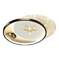 HD全光谱语音智能吸顶灯 led北欧全屋灯饰大客厅卧室餐厅灯套餐 全光谱智能小圆/73W/50*5cm