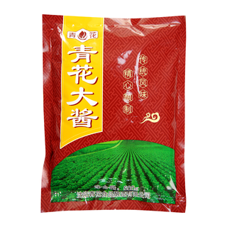 青花大酱正宗东北大酱东北农家大酱熟酱大葱蘸沾酱菜 东北大酱500g