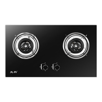 先科燃气灶天然气煤气灶双灶具大火力嵌入式聚能猛火节能天然气灶液化气炉灶台式纯铜炉头定时灶防干烧 (双边九腔)聚能防风+防爆玻璃+铜盖 天然气（大火力）