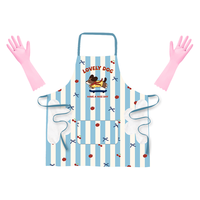 特瑞洁【热门商品】围裙家用厨房防油污防溅水耐磨耐脏罩衣家务餐厅手套