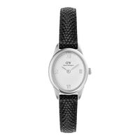 丹尼尔惠灵顿(DanielWellington)DW女士手表椭圆腕表小众轻奢石英压纹皮表带欧美表新年