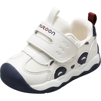 牧童稳护鞋男春秋款宝宝学步原创熊猫鞋软底防撞女童鞋子 熊猫蓝26