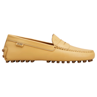 TOD'S【季末特惠】TOD'S女士皮革豆豆鞋休闲鞋平底鞋 黄色 37.5