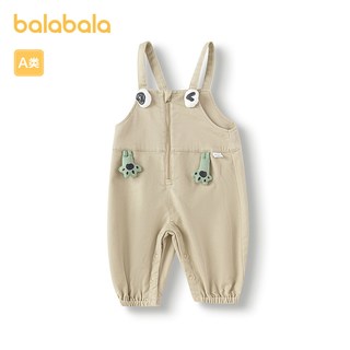 balabala/巴拉巴拉 萌趣 男童背带裤