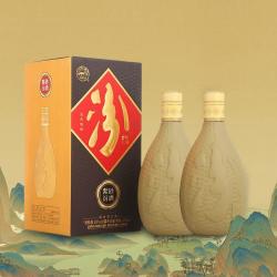 汾酒 紫砂汾酒 53%vol 清香型白酒 475ml*2瓶