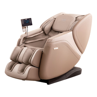芝华仕 家用全身豪华智能全自动按摩椅太空舱4D+3D双芯  M778烘焙棕-京仓闪发