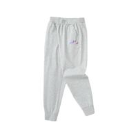 巴拉巴拉童装女童裤子儿童春装中大童休闲长裤甜美束脚裤 百搭黑-吸湿快干-90001