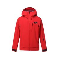 哈雷汉森【明星私服】HELLY HANSEN/HH 中国ODIN户外硬壳服奥丁冲锋衣 火棘红—男