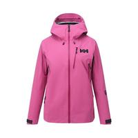【明星私服】HELLY HANSEN/HH 中国ODIN户外硬壳服奥丁冲锋衣 彩叶芋粉—女