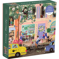 GALISON 春日街景拼图1000片 手工益智玩具  约69×51cm