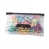 黎倾秋冬多巴胺无接缝儿童头绳发绳小皮筋【100根】 发圈扎头绳皮套