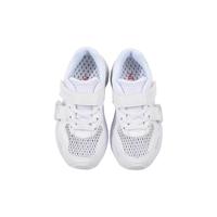 泰兰尼斯kids儿童篮球鞋春季男童运动鞋中大童鞋子儿童运动鞋飞织椰子鞋 白色 大网孔 30 内长20cm