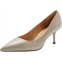  BeLLE/百丽 赵今麦同款 女士高跟鞋 石岩灰-宽版 40