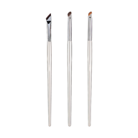 GUOXIAONIU郭小妞瑰金斜角刀锋眼线刷极细超薄眼睑下至卧蚕斜头眉粉眉刷便携 精细眼线刷 1支 34