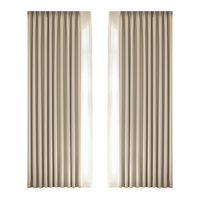 金蝉窗帘免打孔家用遮光卧室客厅高级感窗帘杆窗帘一整套 米 110*180