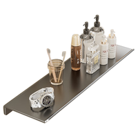 百字卫生间置物架不锈钢浴室置物架厕所洗手间洗漱台挂架枪灰40