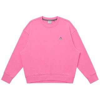 哈吉斯 圆领卫衣女宽松休闲通勤套头长袖上衣潮