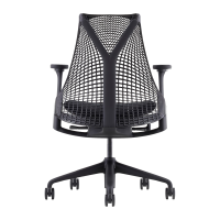 赫曼米勒 HERMAN MILLER）Sayl全黑色升降扶手无腰托 人体工学椅电脑椅办公椅 质保12