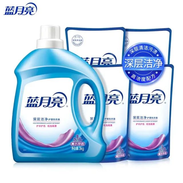 蓝月亮 薰衣草香洗衣液多效合一洁净10斤装
