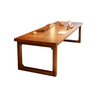 林之语 实木书桌去客厅化大长桌