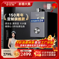 A.O.SMITH AO史密斯佳尼特家用恒温燃气热水器天然气精钢16升TCD