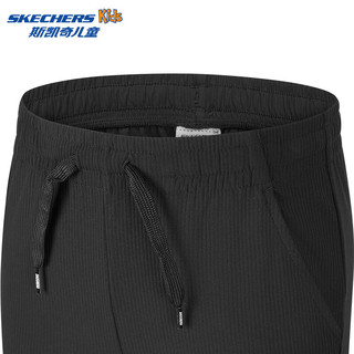 SKECHERS/斯凯奇 时尚百搭 女童长裤  碳黑/0018 170