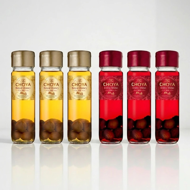 值选：CHOYA 皇蜜本格梅酒 17%vol 700ml*3+特选紫苏梅酒 17%vol 700ml*3