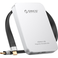 奥睿科 -K5Mini-VB-SV-BP 高速 移动固态硬盘  金属磁吸丨480MB/S 480-512GB