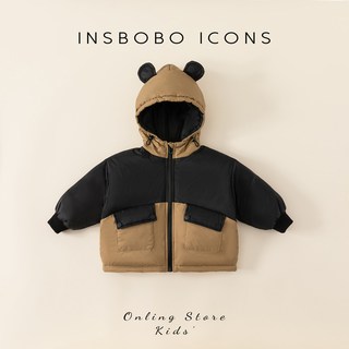  insbobo 白鸭绒 儿童羽绒服