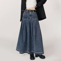 衣品天成 少女牛仔半身裙 DWS028