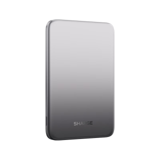  SHARGE/闪极 超薄快充 磁吸充电宝  【渐变美学|流沙银】超薄磁吸 5000mAh