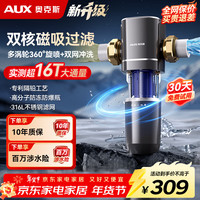 奥克斯 前置过滤器  16T通量+涡轮磁吸+盾网（包安装）