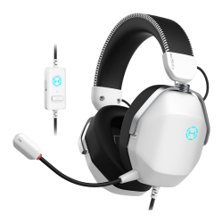 漫步者 G5 MAX THX音效 熊猫白 Type-C接口 头戴式有线耳机
