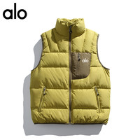 ALO 冬季90白鸭绒保暖羽绒马甲户外工装防风立领羽绒背心坎肩马甲
