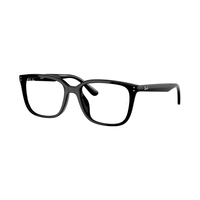 雷朋（RayBan）光学镜框男女款方形近视眼镜框0RX7248D 2000黑色镜框尺寸55 单镜架