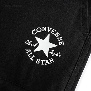 CONVERSE匡威 男童阔腿工装裤 正黑色 110/50
