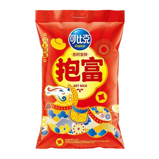 88VIP：可比克 零食大礼包962g过年年货送礼手提