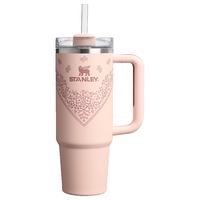 STANLEY 巨无霸吸管保温杯 晶粉印花 887ml