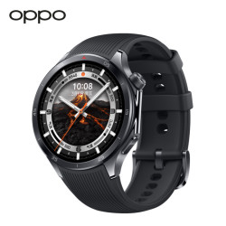 OPPO Watch X2 智能手表 墨石岩黑